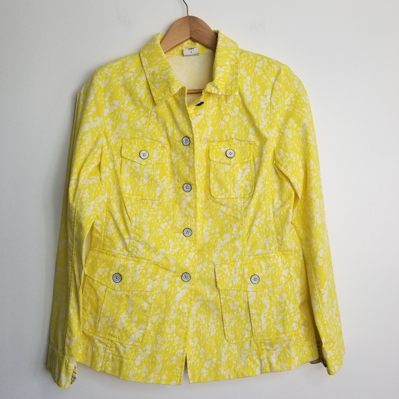 CAbi Field Jacket New with Tags Field of Daisies - Picture 4 of 9